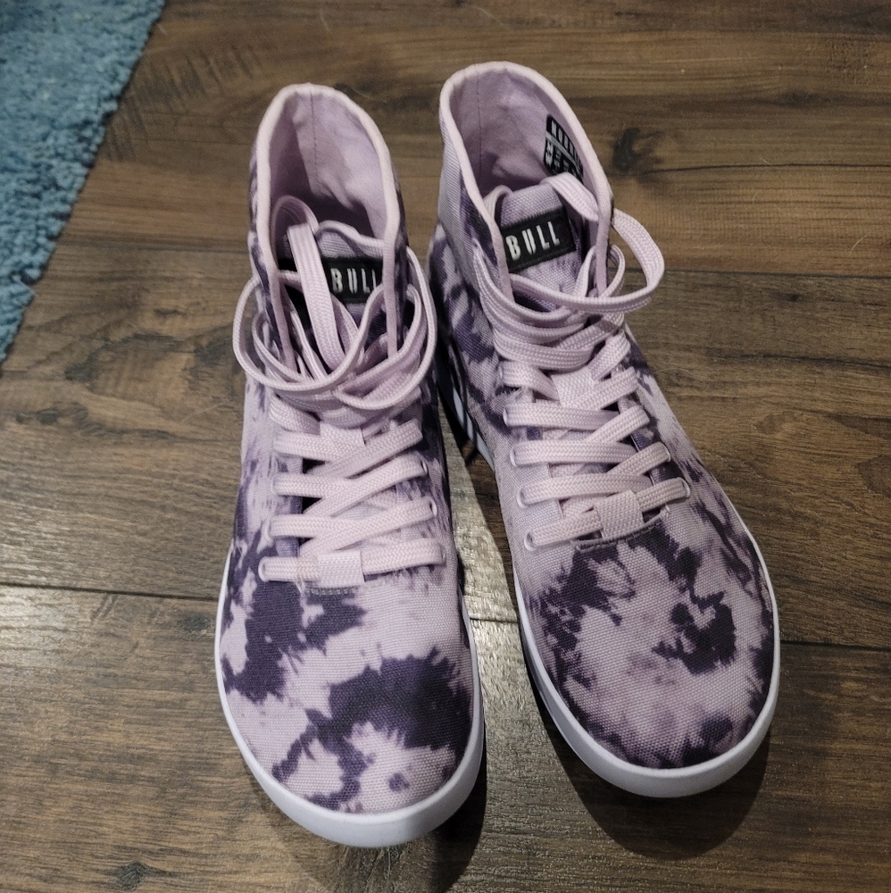 Nobull Project High Cut Tie-dye canvas shoes